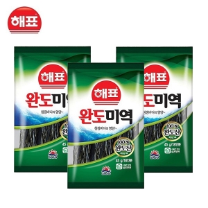 사조해표 해표 완도미역 45g (3개)