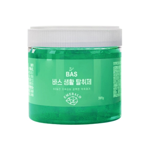 바스 BAS 탈취제 에메랄드 민트향 397g (1개)_이미지
