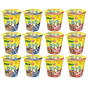 오뚜기 컵누들 우동맛 6개 + 매콤한맛 6개 매콤찜닭 로제맛 짜장맛 잔치 베트남 김치 얼큰