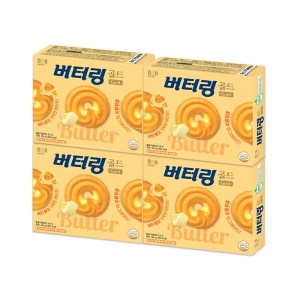 해태제과 버터링 194g 4개
