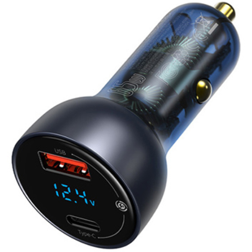 차량용 QC+PPS 65W 메탈 듀얼 고속 시가잭 충전기 VCKX65C