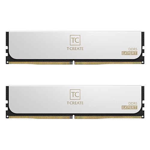 TeamGroup T-CREATE DDR5-6400 CL34 EXPERT 화이트 패키지 서린 (64GB(32Gx2))_이미지