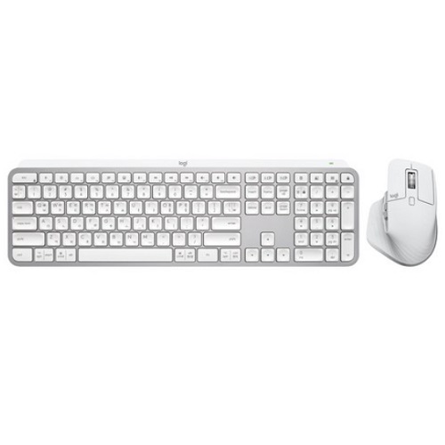 로지텍 MX Keys S + MX Master 3S 키보드 마우스 세트 (페일그레이)
