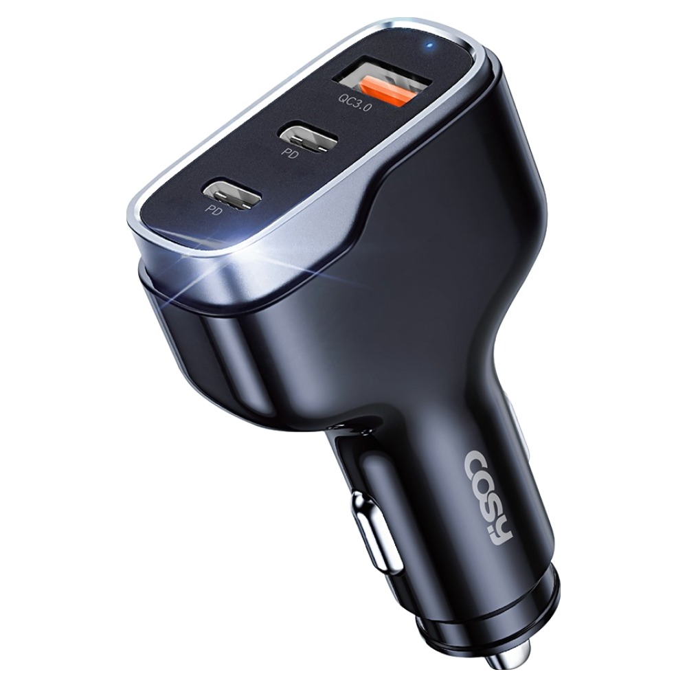 84W 3포트 초고속 차량용 충전기 CGR4146AT