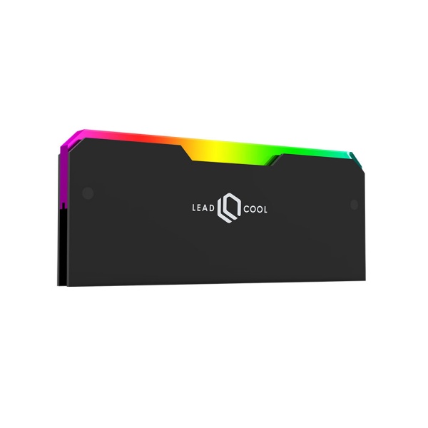 LEADCOOL RH-1 EVO ARGB 메모리 방열판 블랙 (1팩)_이미지