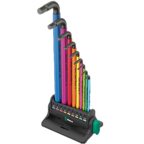 베라 멀티컬러 육각 롱 볼렌치 세트 950/9 HEX PLUS (9pcs)_이미지