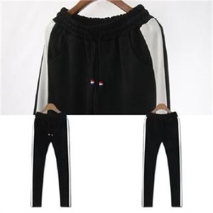 오노마 ONM 여성밴딩바지 옆흰굵은줄 세미 트레이닝 각선미 굿 7906946