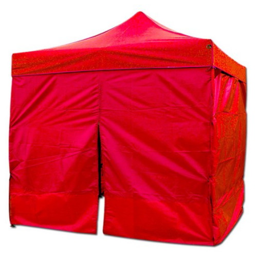 윈에어 접이식 캐노피 천막 지붕 + 프레임 + 일반 바람막이 4면 B세트 (3mx3m)_이미지