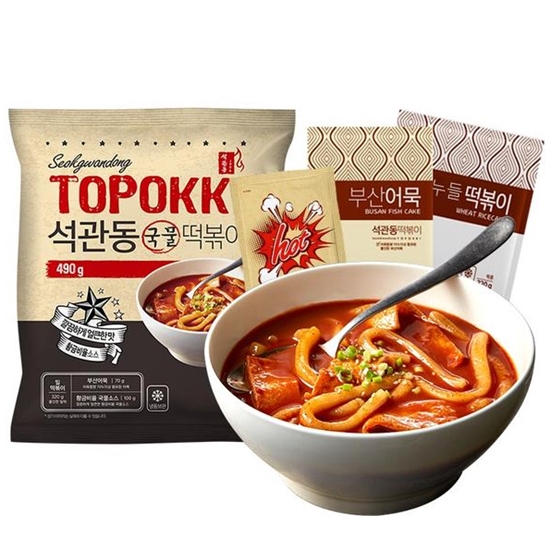 오리엔트푸드 석관동 국물 떡볶이 490g (5개)
