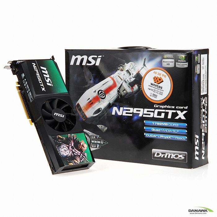 MSI 지포스 GTX295 1.8GB 웨이코스_이미지