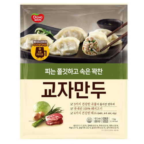 동원F&B 개성 교자만두 1kg (4개)_이미지
