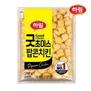 하림 프로라인 팝콘치킨 1kg (1개)_이미지