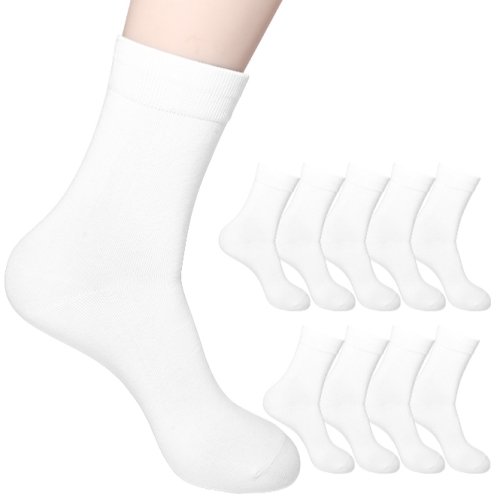 두발로싹스 두발로 남성용 럭셔리 무지중목양말 10켤레