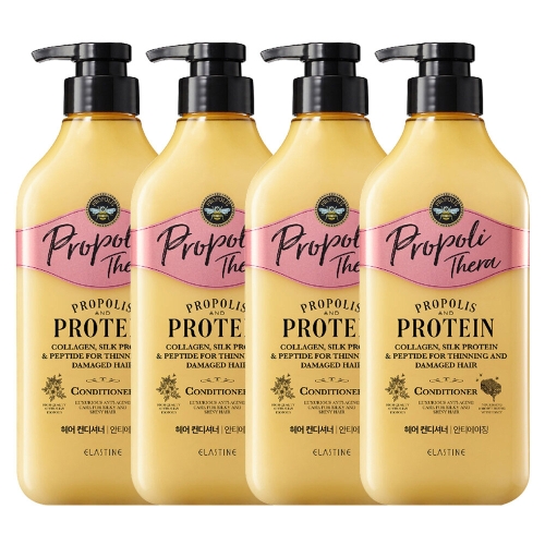 LG생활건강 엘라스틴 프로폴리테라 컨디셔너 500ml (4개)