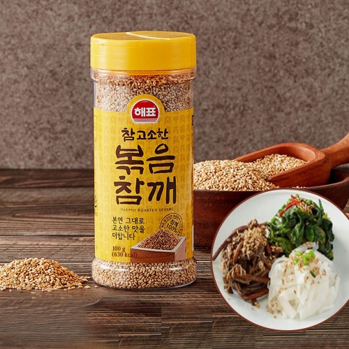 해표 볶음 참깨 (100g,6개)_이미지