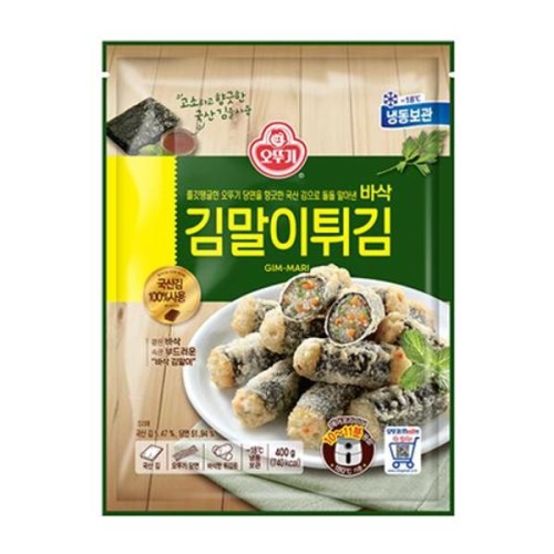 오뚜기 바삭 김말이튀김 400g (1개)_이미지