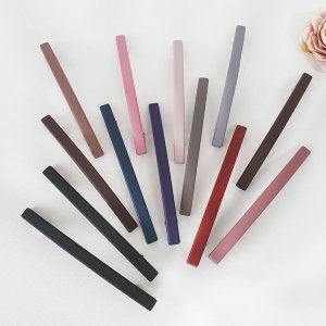  무광 심플 일자 자동핀 긴머리핀 빼빼로핀 MUW10D Hit