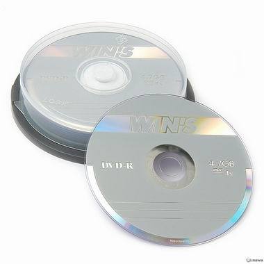 윈스 DVD-R 4.7GB 4x 케익 10장_이미지