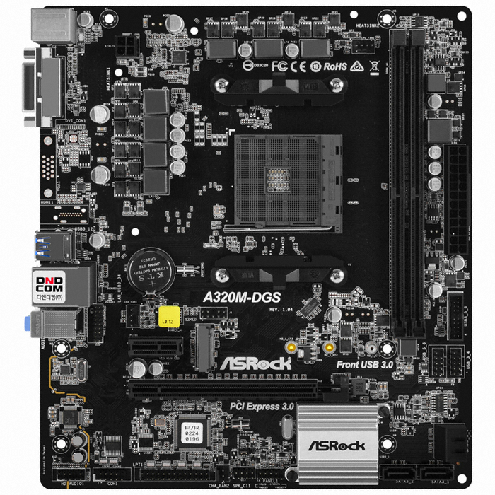 ASRock A320M-DGS ��ص���