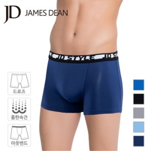  제임스딘 남성 흡한속건 드로즈 팬티_JHMDWW03 [5매]