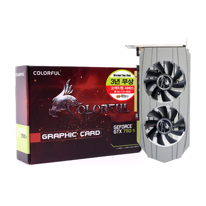 COLORFUL 지포스 GTX750 Ti REVENGE D5 2GB_이미지