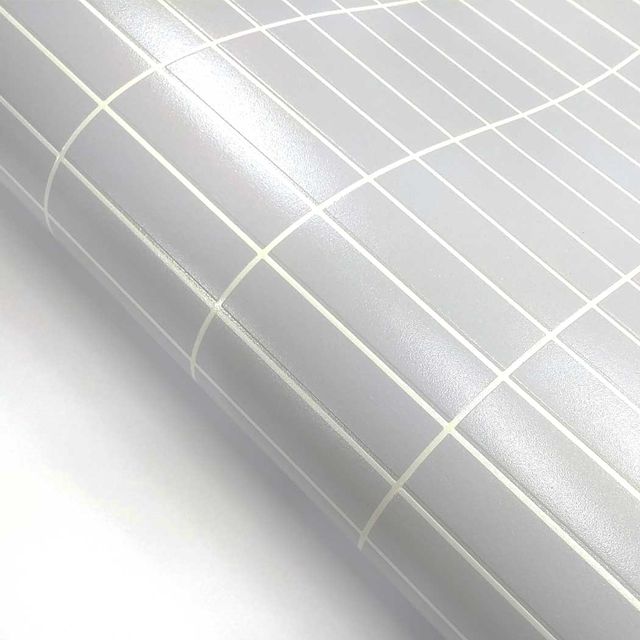 마이월플레이즈 발포타일시트지 버티컬타일 그레이 FWSH4006_50W (1장, 50cm x 50cm)_이미지