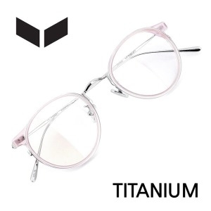 브이선 명품 뿔테 IP도금 티타늄 안경테 V-TI600-07 47 V:SUN