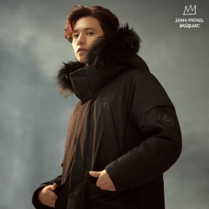  바스키아 남성 라쿤퍼 시베리아 구스 슈프림 다운