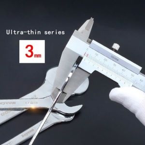  더블 오픈 엔드 렌치 3mm 초박형 스패너 세트