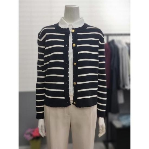 아날도바시니 세이브존02 골드 버튼 가디건 AY10KC07S