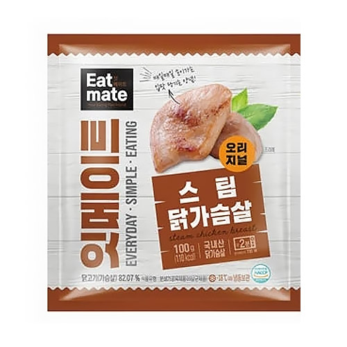 신승식품 잇메이트 스팀 닭가슴살 오리지널 100g (1개)_이미지