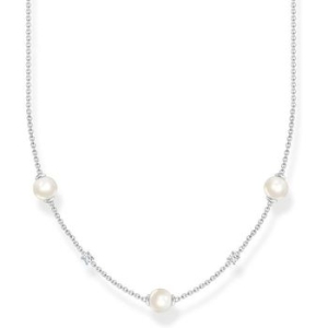 스털링 토마스 사보 목걸이 KE2120 167 14 L45V 화이트 스톤 925 실버 큐빅 지르코니아 255640