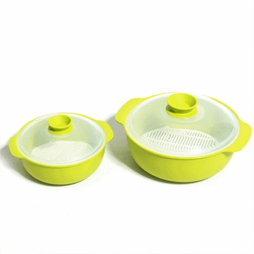 쿡앤밥찜기2p 칼라찜기 스마트전자렌지전용찜기-스마트찜기 라면용기 용기 그릇