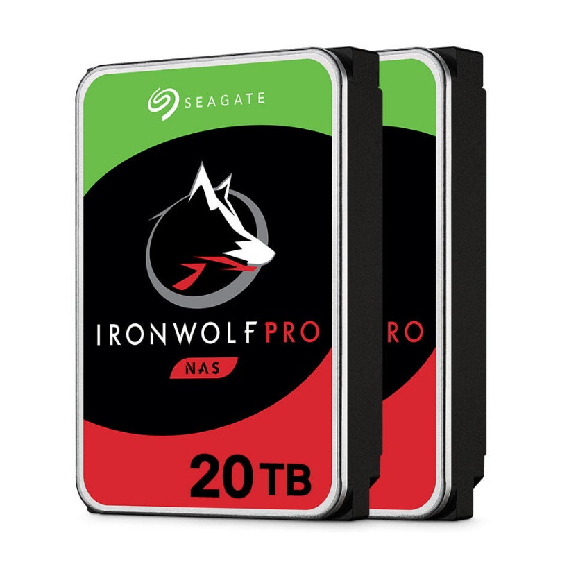 Seagate IronWolf Pro 패키지 7200/256M ST20000NT001 (2x20TB)_이미지