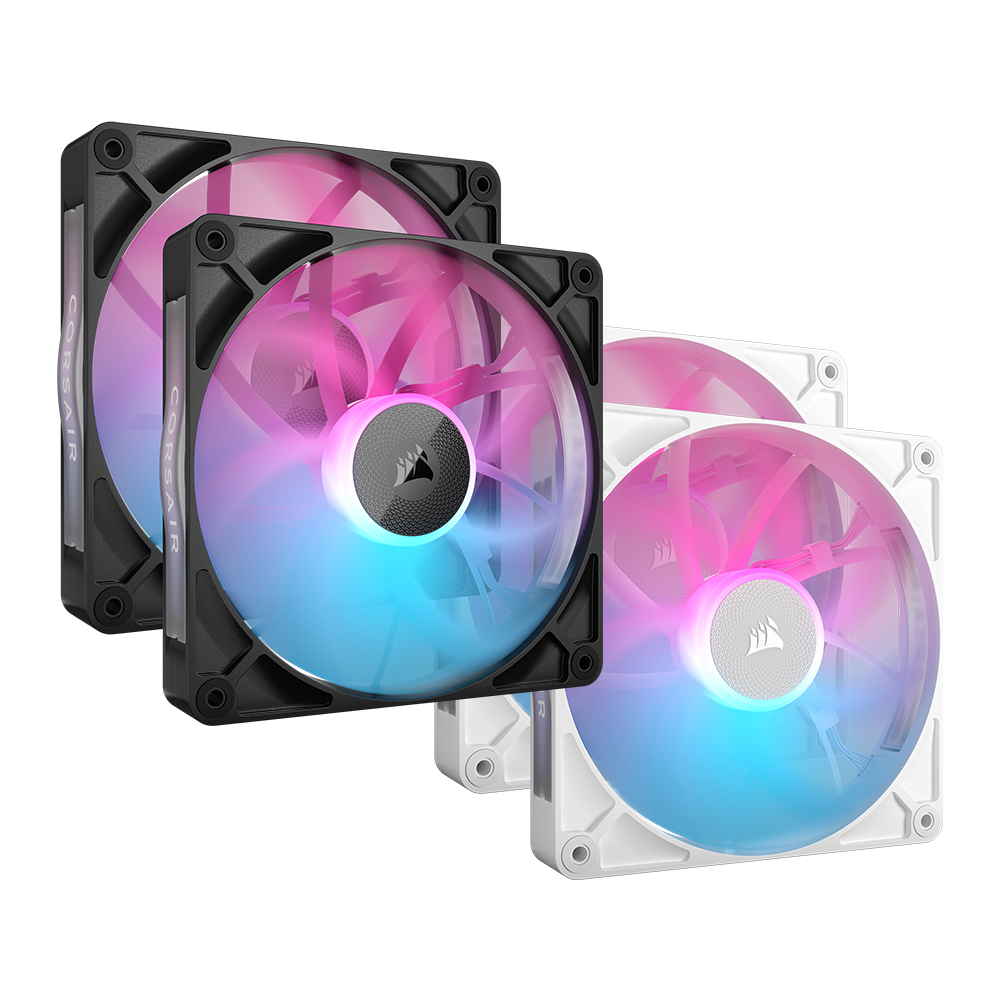 CORSAIR iCUE LINK RX140 RGB STARTER KIT (블랙)