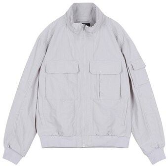 <b>버커루</b> 나일론 하이넥 아웃포켓 점퍼 B222JP300P
