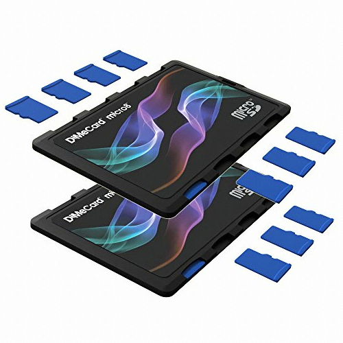 DiMedium DiMeCard 컬러 웨이브 에디션 MicroSD 카드 홀더 (해외구매, 2개)_이미지