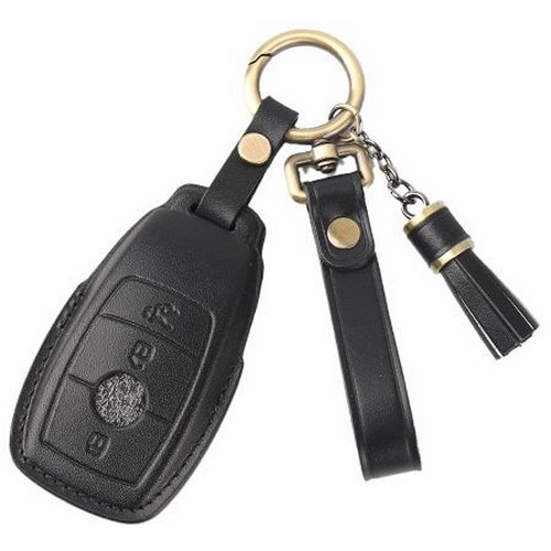 카템 3D 감탄 가죽 스마트키 케이스 벤츠 3버튼 전용 BENZ02_이미지