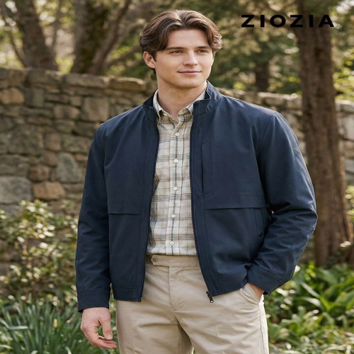 지오지아 스탠다드핏 스탠카라 자켓 ABE2JJ1102이미지입니다. 누르면 해당 게시물로 새창이동합니다.