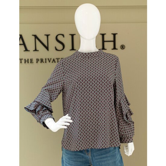 패턴블라우스 AH3BL5130