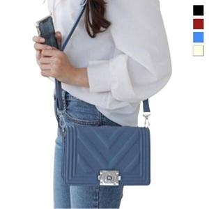 셀러허브 패션 JHP232Q8_51IL 브이패턴 캐주얼가방 퀼팅 포인트 패션가방