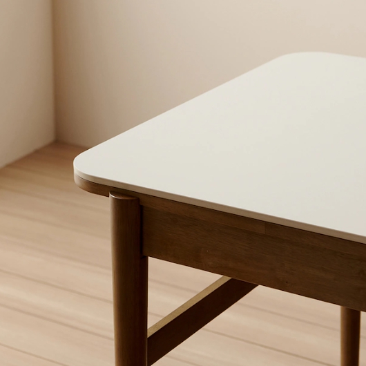 모모드 에이미 원목 포세린 세라믹 식탁 1800 (의자2개+벤치1개)_이미지