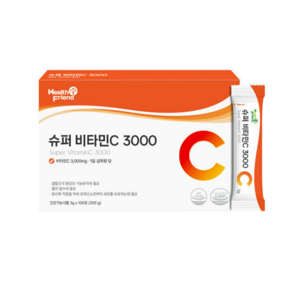 헬스프랜드 슈퍼 비타민C 3000 3g 100포 (2개)_이미지