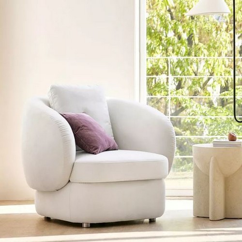 자코모 퓨리 포위브 패브릭 소파 1인용 (스툴별도)_이미지