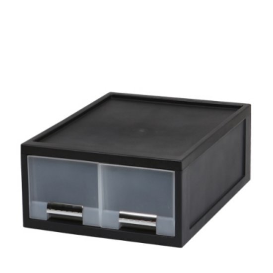 창신리빙 생활이야기 블랙 화인시스템박스36 (트윈)_이미지