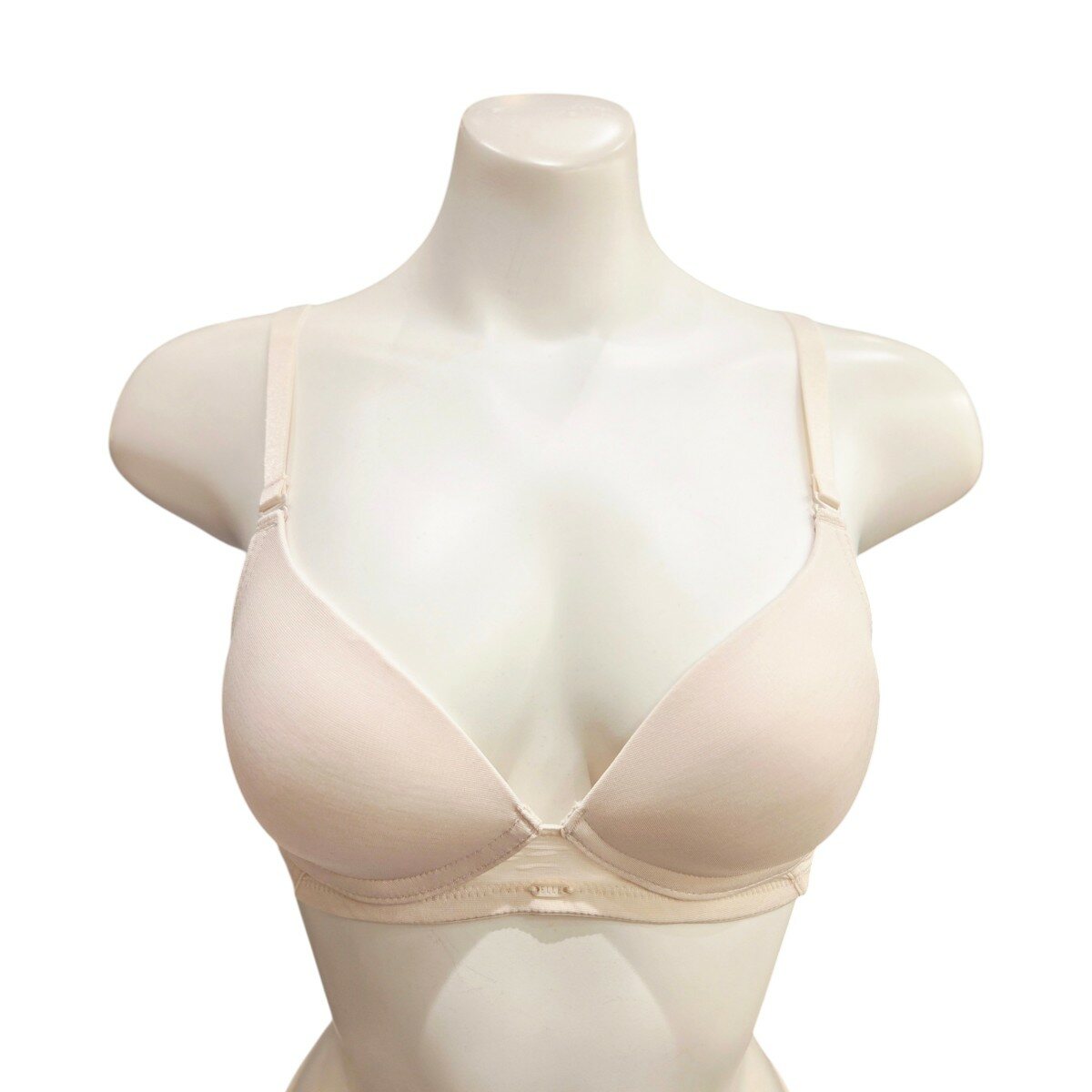 엘르 언더웨어 라이트스킨 사이드업 인견 여성 노와이어 브라 EFWBR371LSK EFWBR371LSK