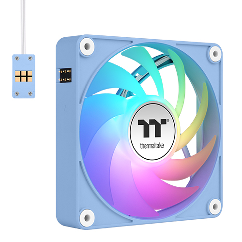 써멀테이크 CT140 EX ARGB Sync (3팩, 수국블루)_이미지