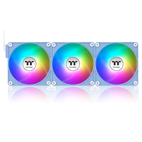 써멀테이크 CT140 EX ARGB Sync (3팩, 수국블루)_이미지