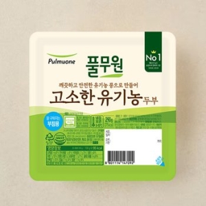 풀무원 고소한 유기농 부침용 두부 290g (1개)