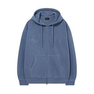 커버낫 COVERNAT CVNT 피그먼트 후드집업 네이비 CO2501HZ37NA 298780_이미지